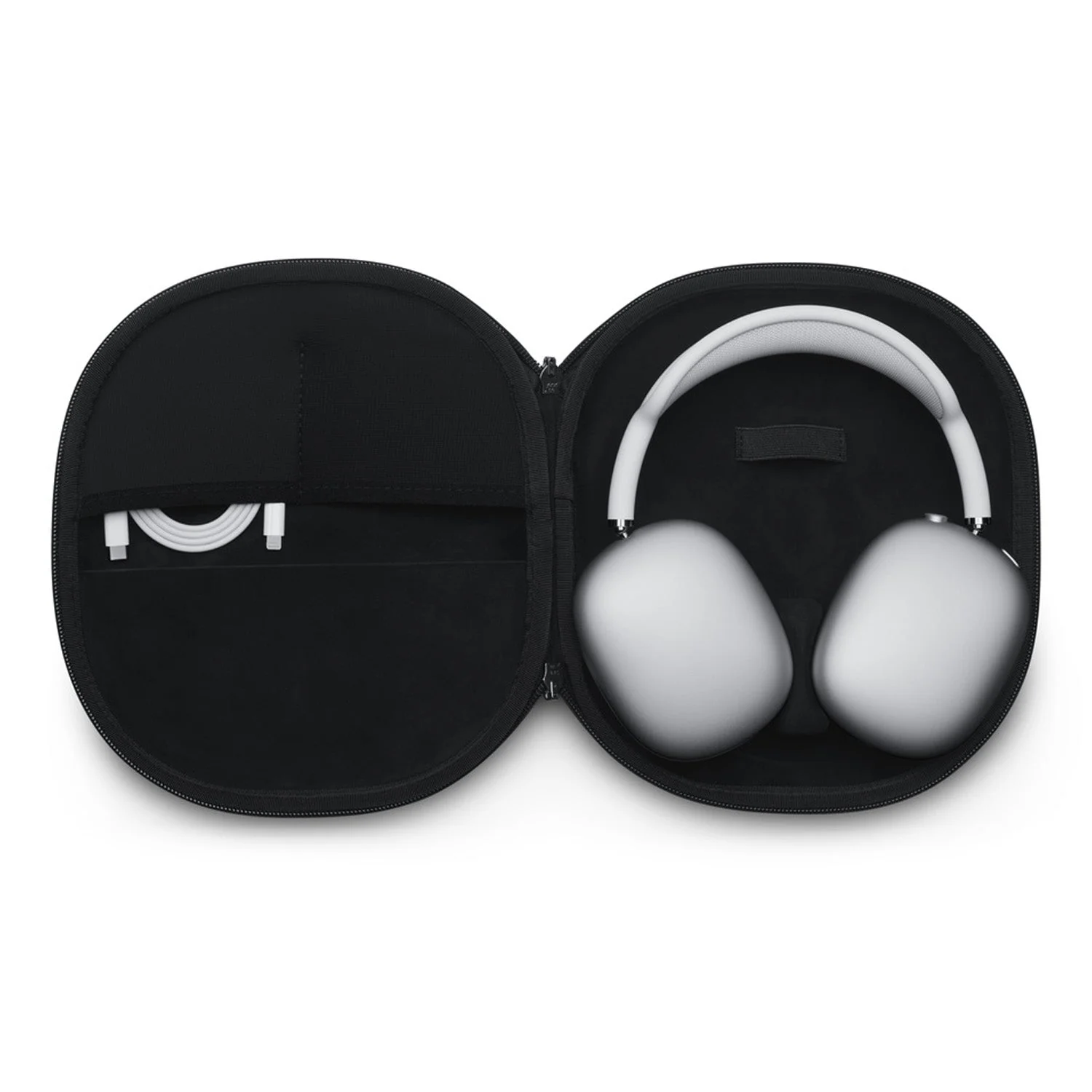 Textured Silicone AirPods Max Travel Case | Black - Image 4