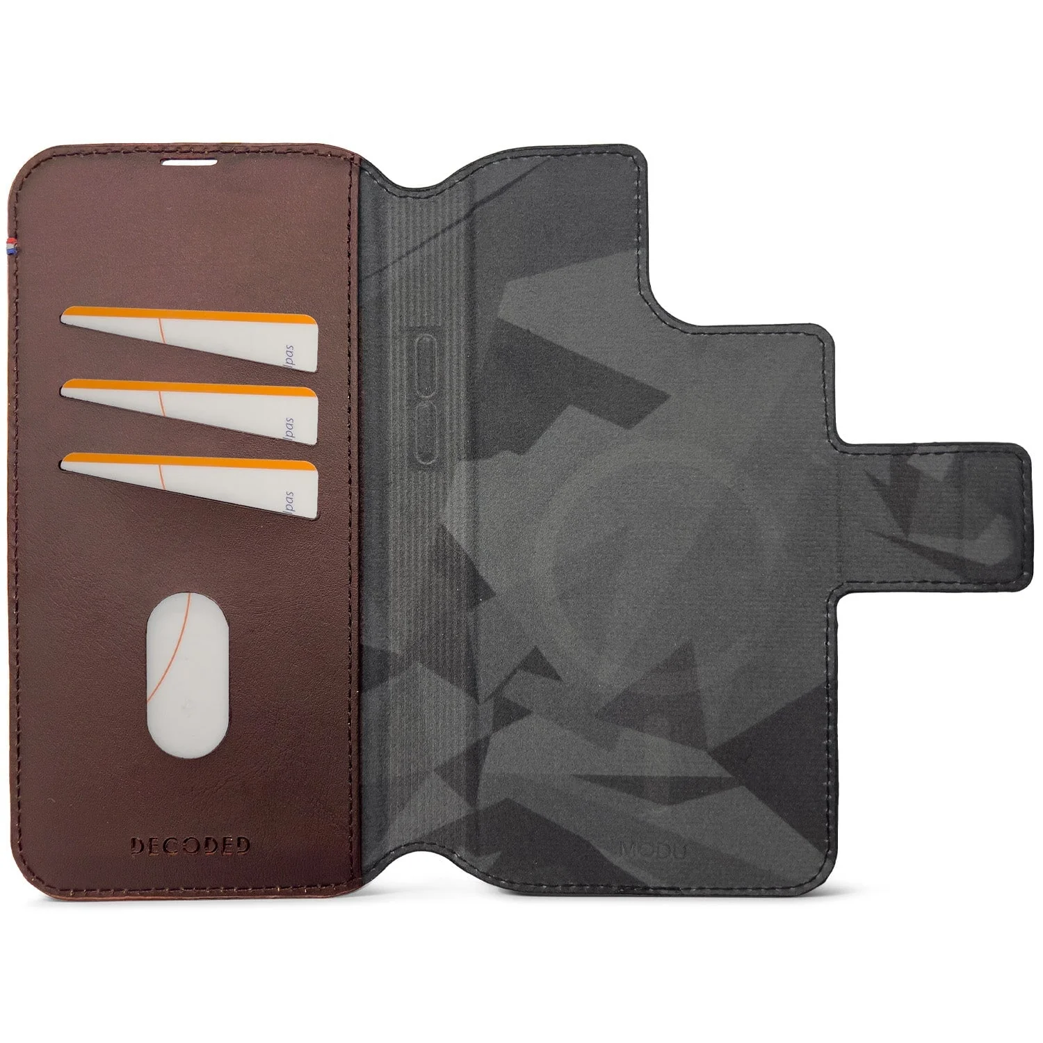 Leather Modu Wallet | Chocolate Brown - Image 5