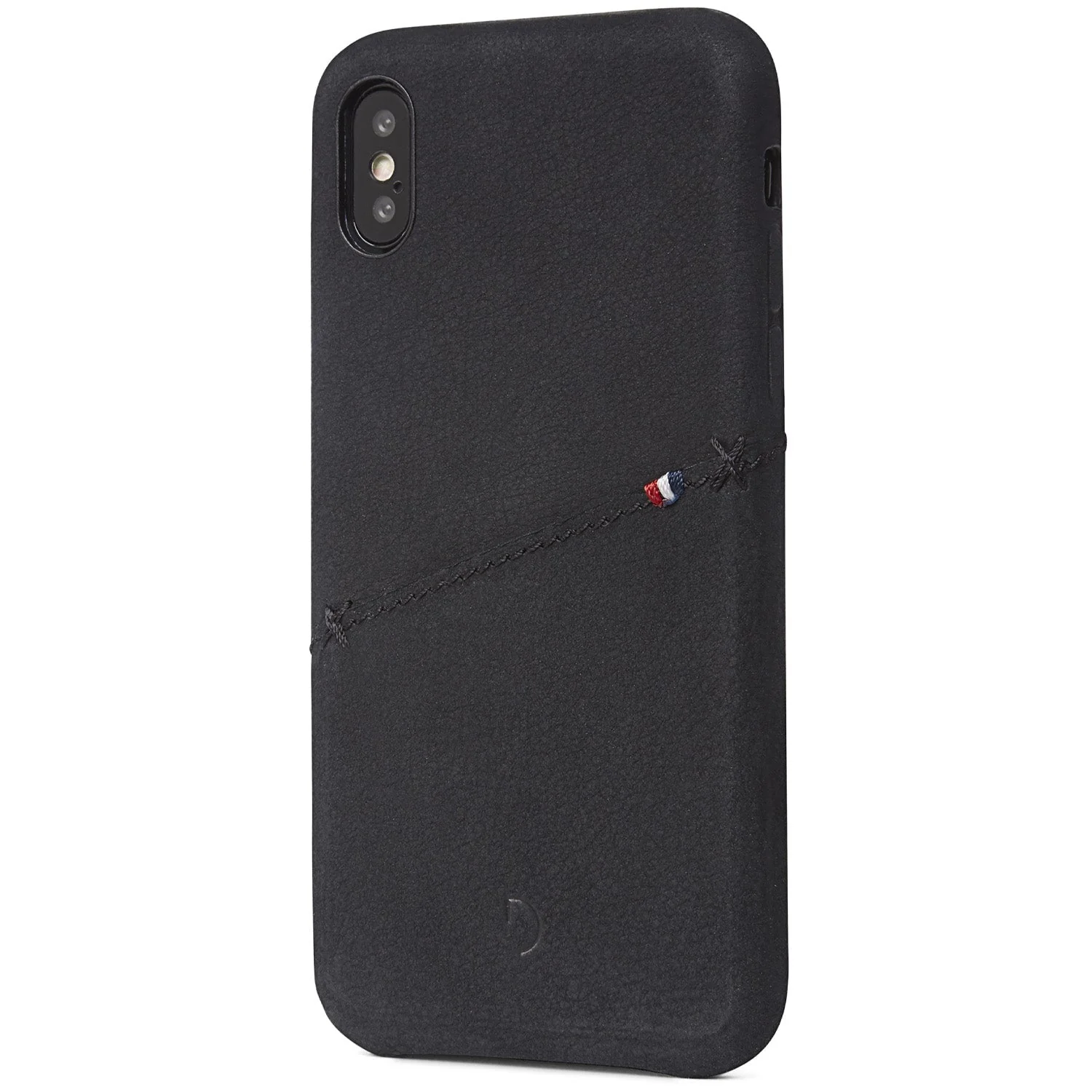 Leather Back Cover Card Case | Black - Image 6