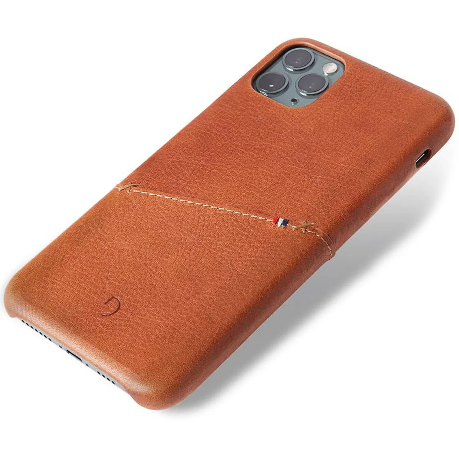Leather Back Cover Card Case | Brown - Image 12