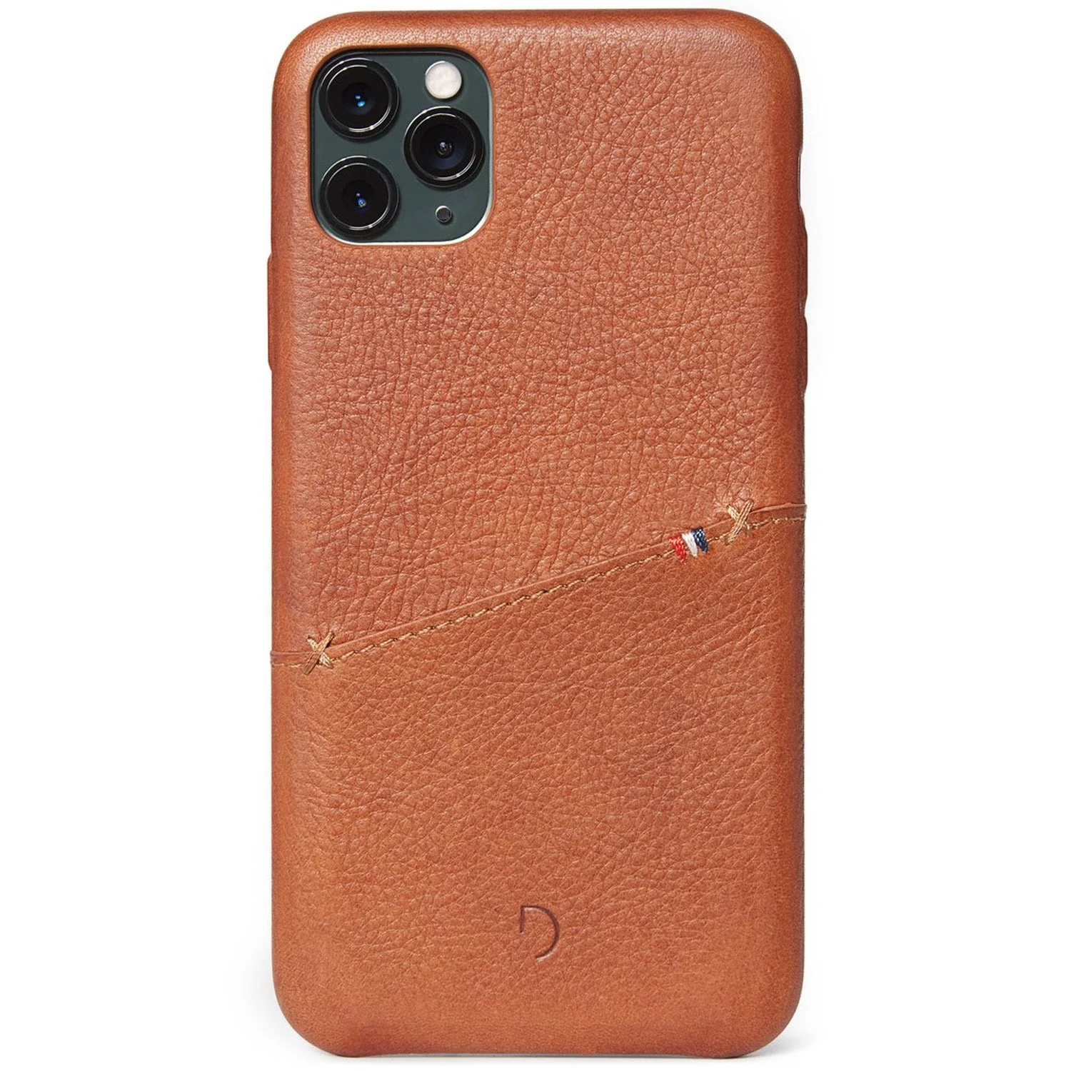 Leather Back Cover Card Case | Brown - Image 5