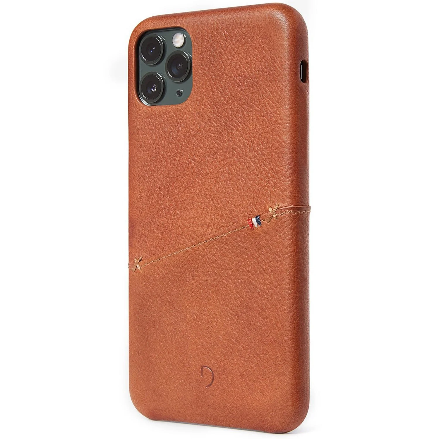 Leather Back Cover Card Case | Brown - Image 6