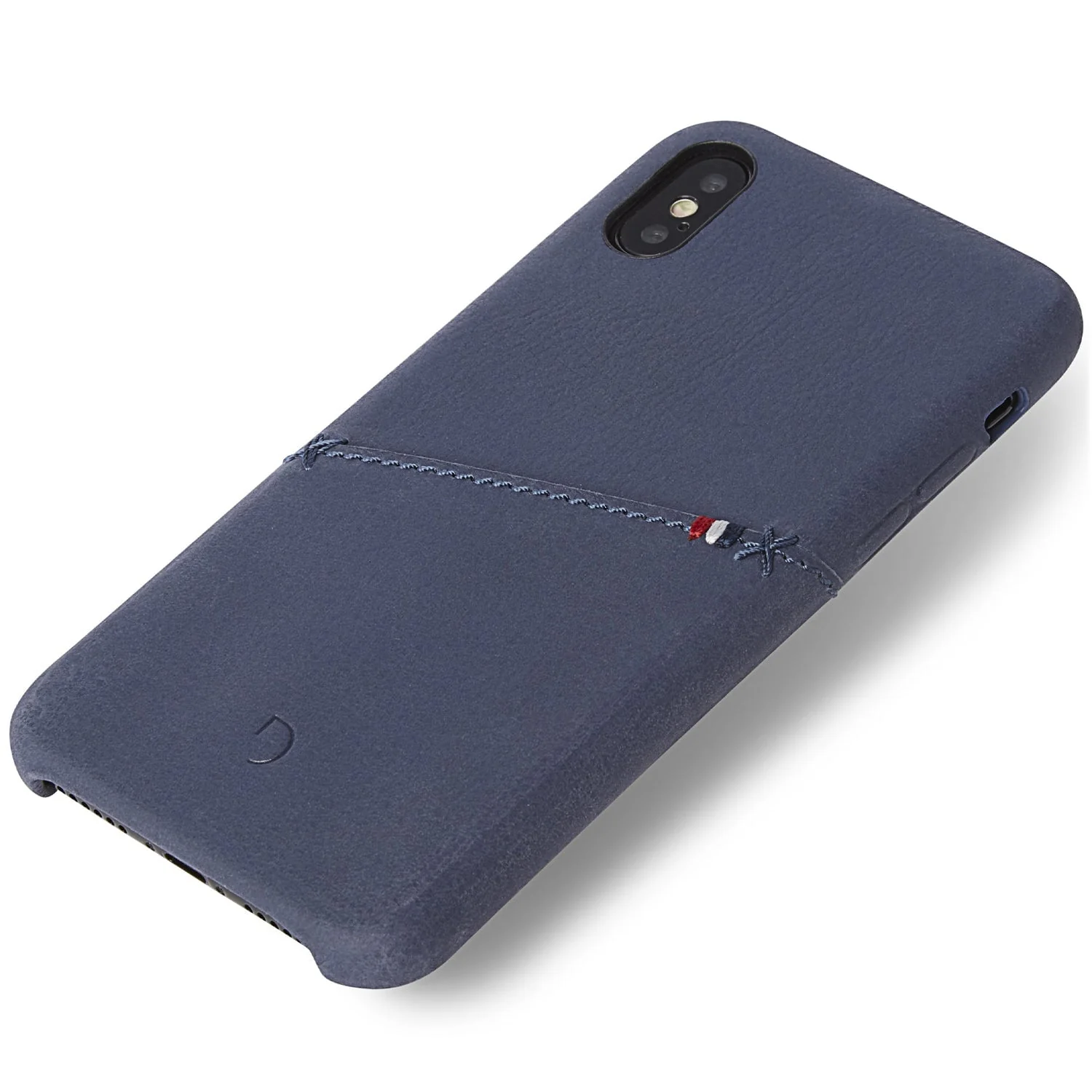Leather Back Cover Card Case | Navy | iPhone X | iPhone XS | DA8IPOXSO1DB - Image 4