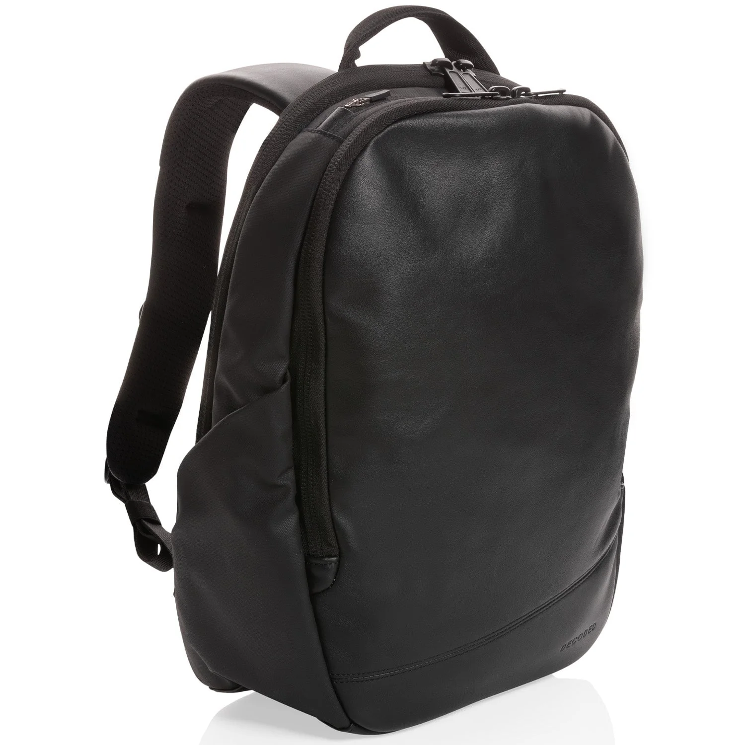 Leather Backpack | Black - Image 4