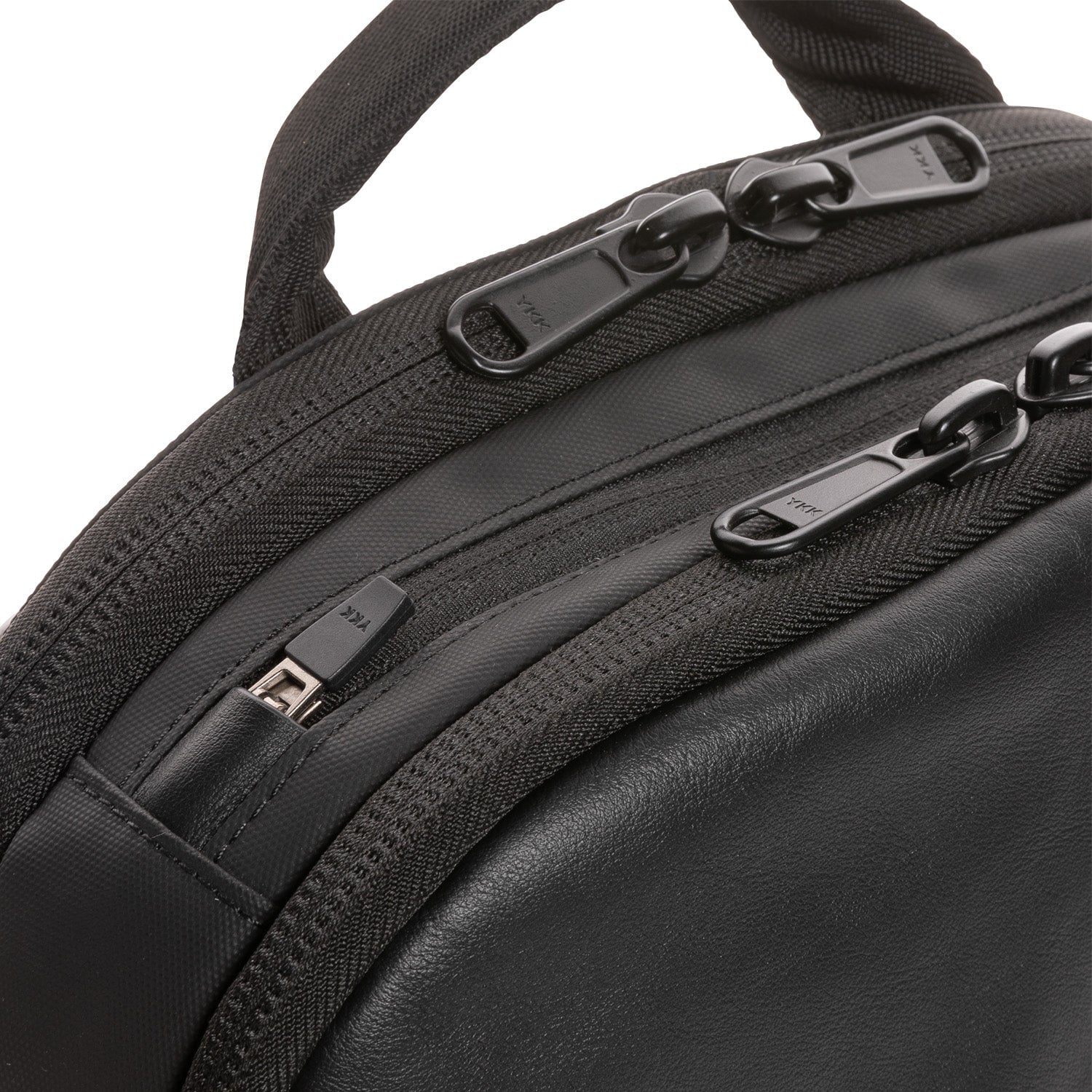 Leather Backpack | Black - Image 8