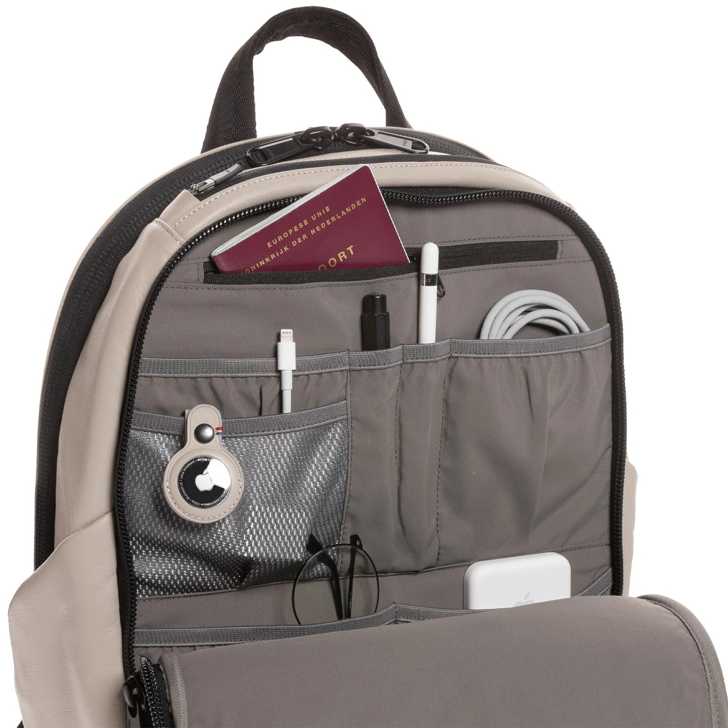 Leather Backpack | Clay - Image 6