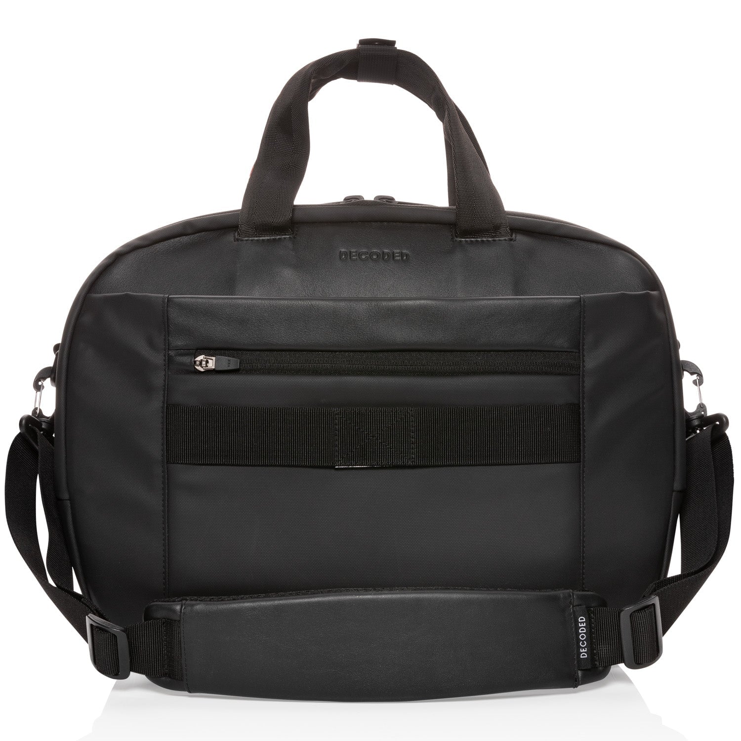 Leather Briefcase | Black - Image 3