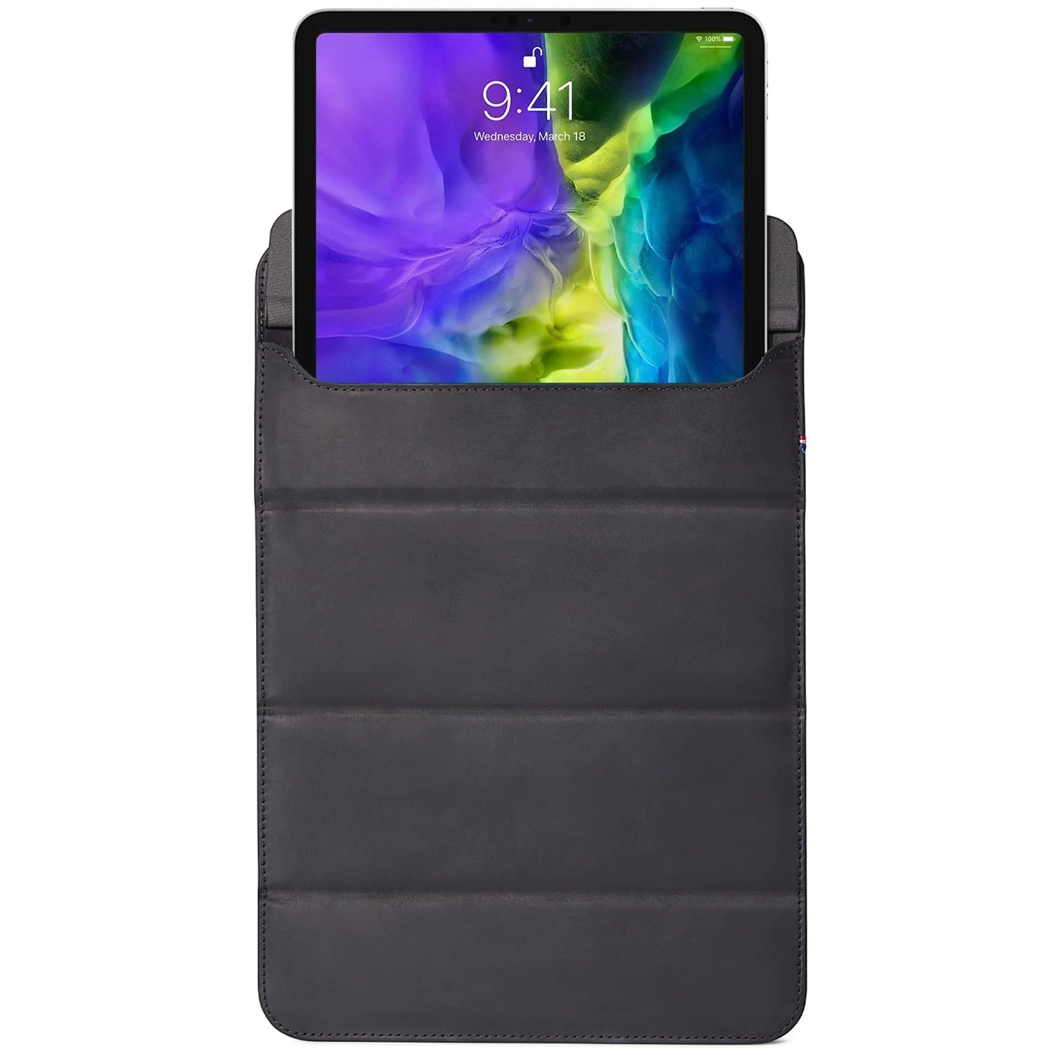 Leather Foldable Sleeve | Black - Image 36