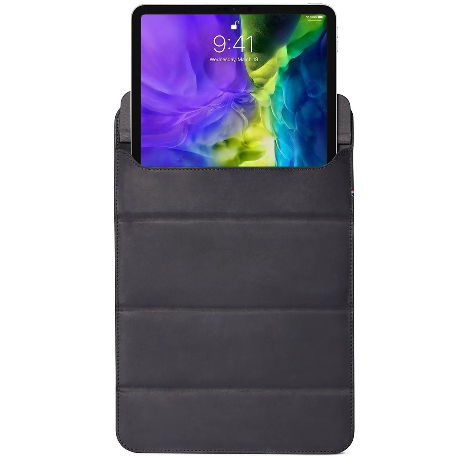 Leather Foldable Sleeve | Black - Image 24