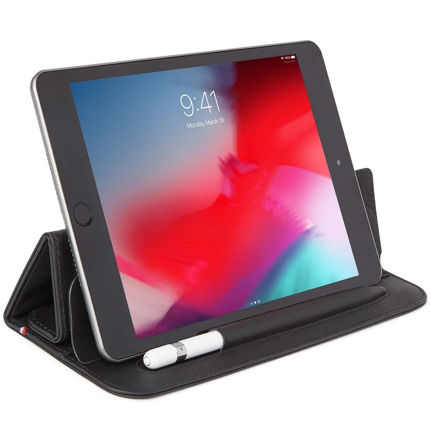 Leather Foldable Sleeve | Black - Image 9