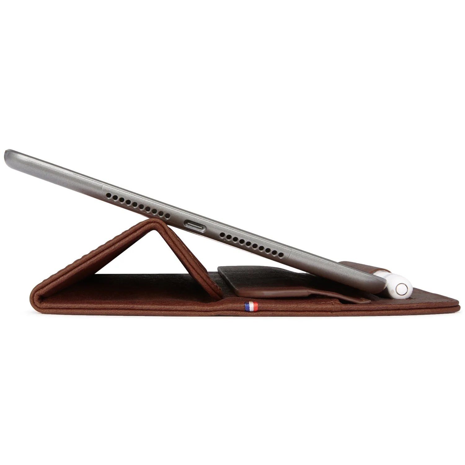 Leather Foldable Sleeve | Oak Brown | iPad Mini - Image 7