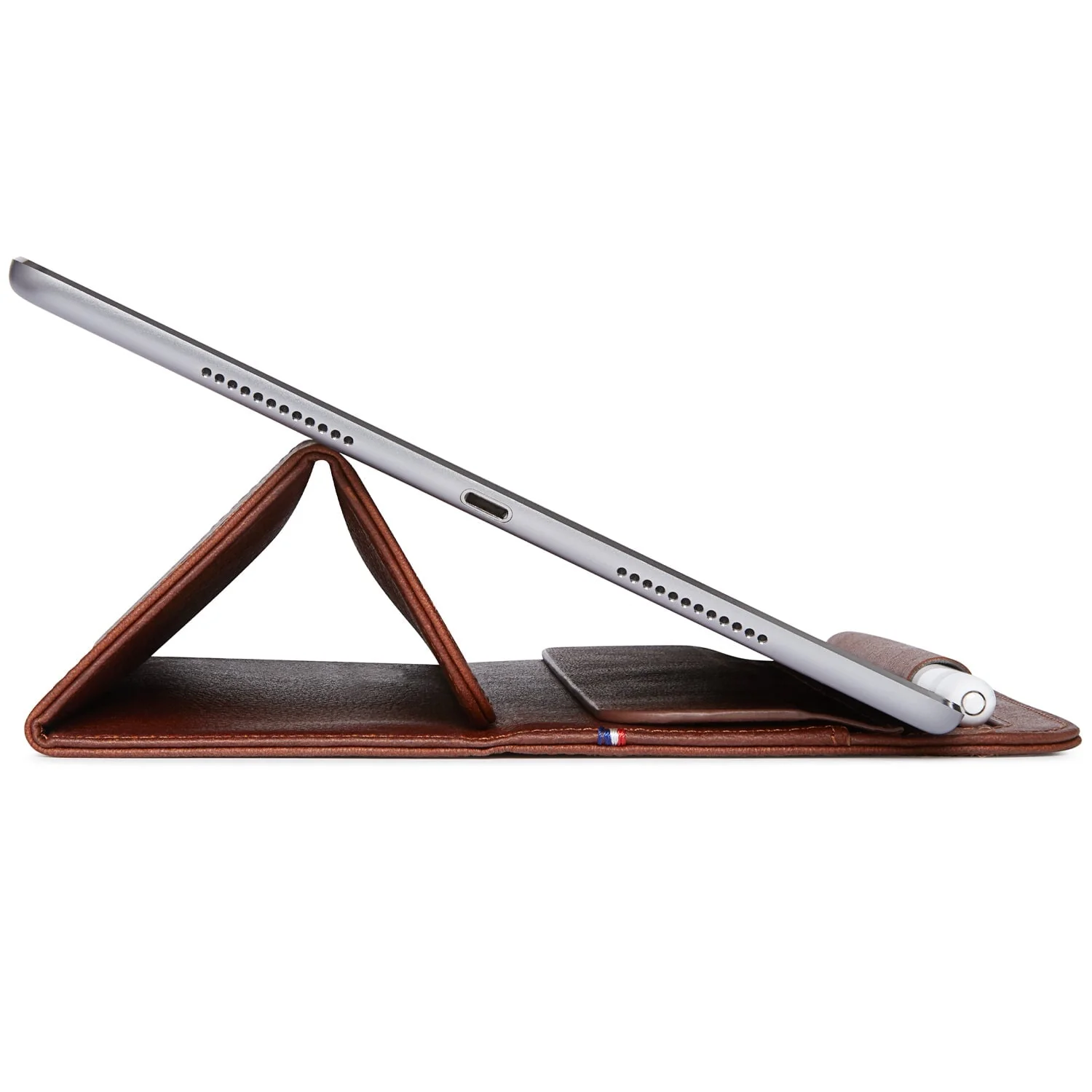 Leather Foldable Sleeve | Oak Brown | iPad - Image 28