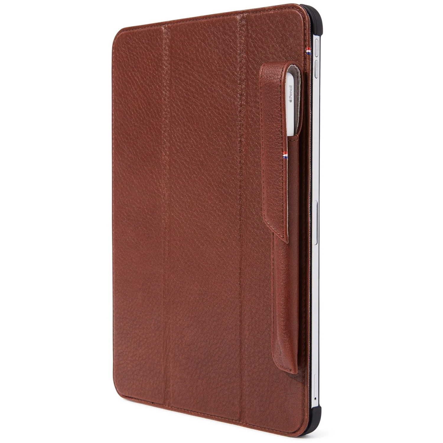 Leather Pencil Sleeve | Brown - Image 3