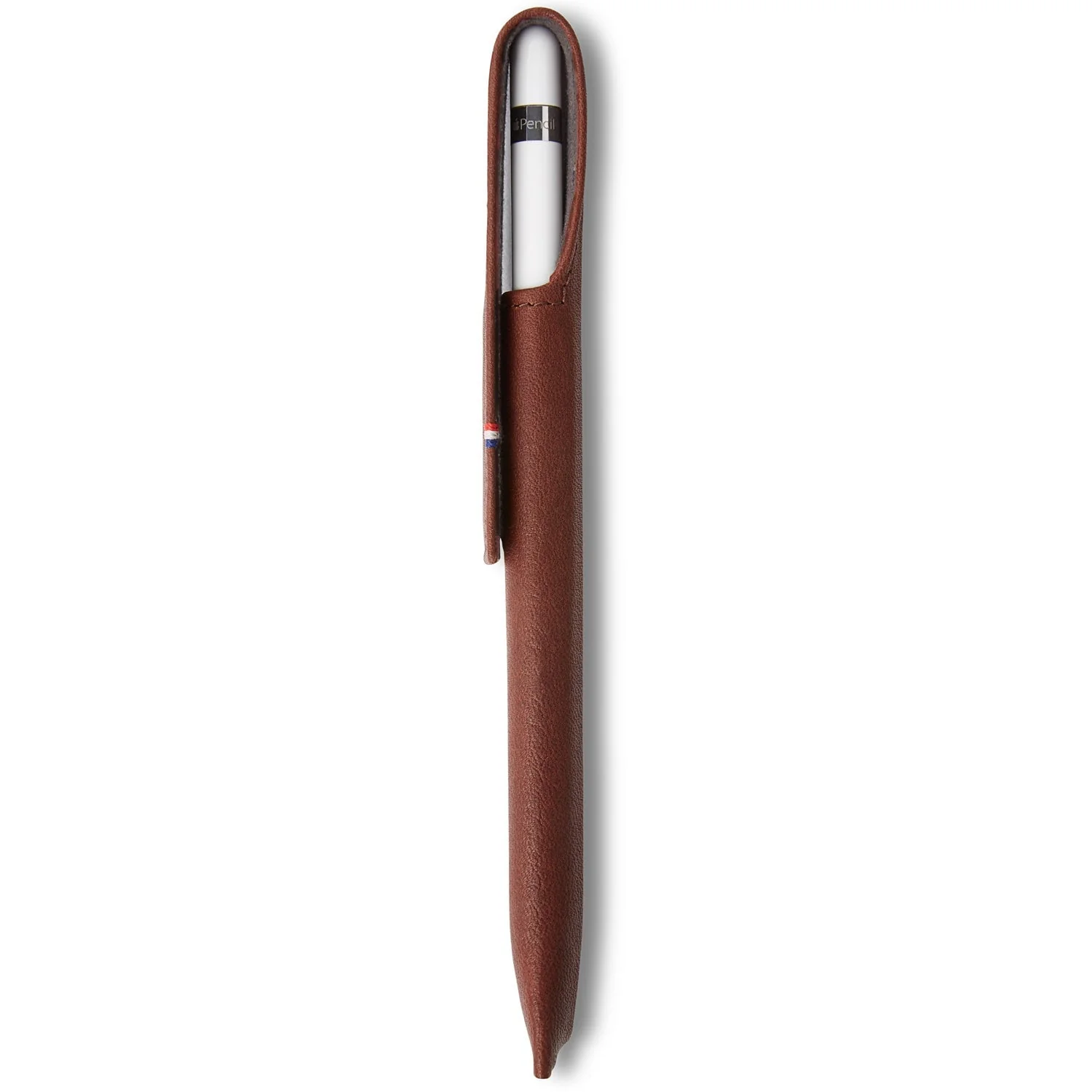 Leather Pencil Sleeve | Brown - Image 4