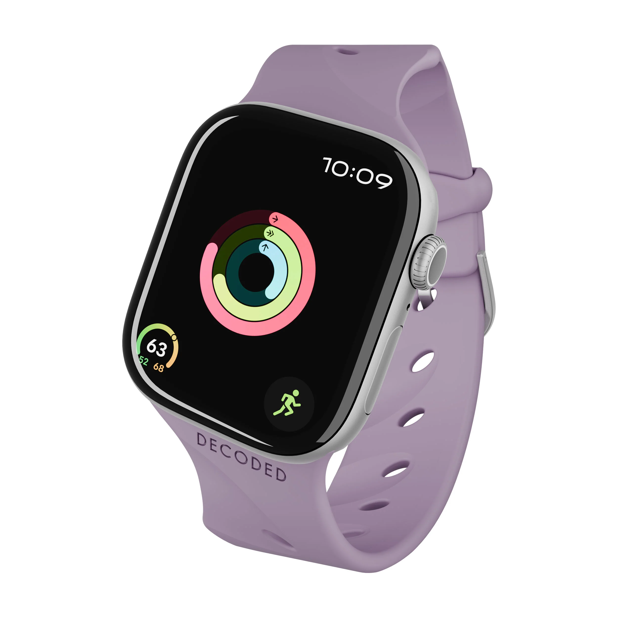 Silicone Ares Splice Buckle Watch Band | Purple Haze | 38mm to 42mm | D26AWS42ABS2PE - Image 5