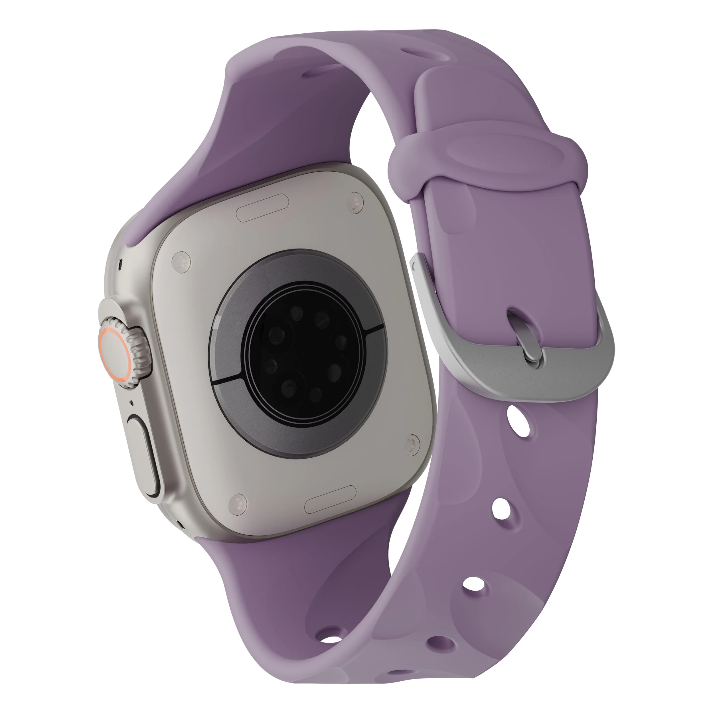 Silicone Ares Splice Buckle Watch Band | Purple Haze | 44mm to 49mm | D26AWS46ABS2PE - Image 3