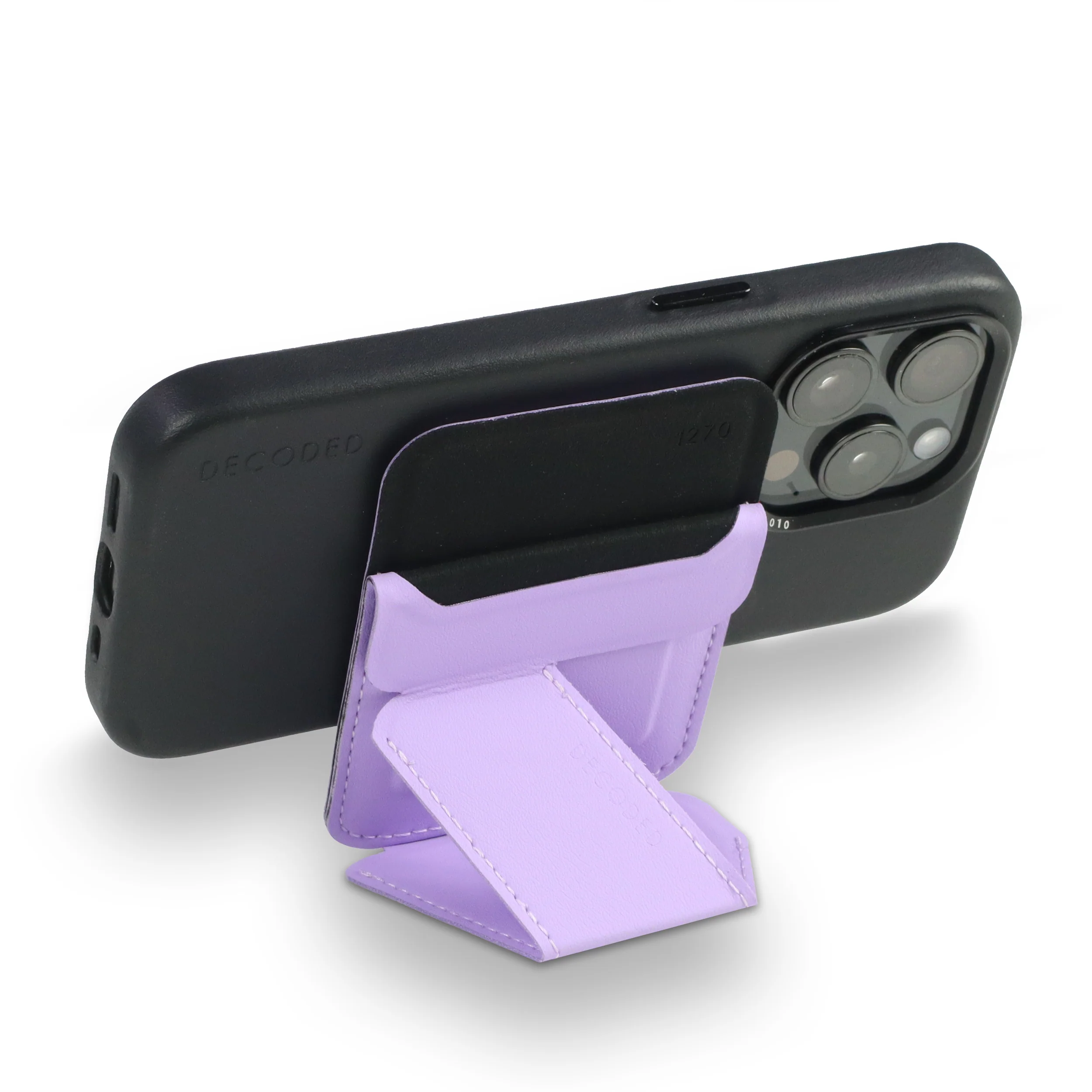 Silicone MagSafe Wallet Stand | Digital Lavender | D24MSCS1DR - Image 4