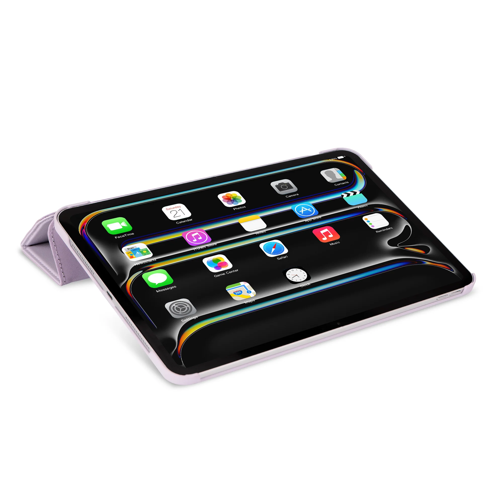 Textured Silicone Slim Cover | Lavender | iPad Pro 11" M4 & M5 | D24IPAP11SC1LR - Image 7