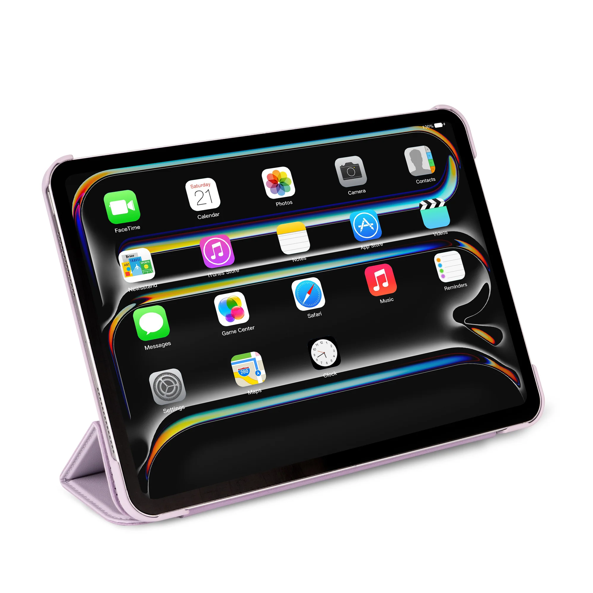 Textured Silicone Slim Cover | Lavender | iPad Pro 11" M4 & M5 | D24IPAP11SC1LR - Image 8