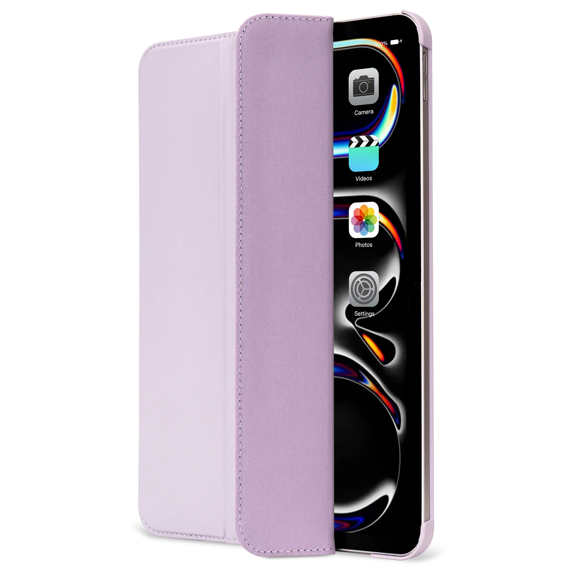 Textured Silicone Slim Cover | Lavender | iPad Pro 13" M4 & M5 | D24IPAP129SC1LR - Image 5