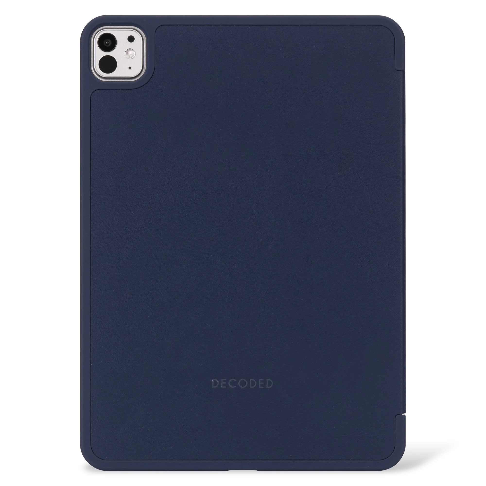 Textured Silicone Slim Cover | Navy Peony | iPad Pro 11" M4 & M5 | D24IPAP11SC1NE - Image 3