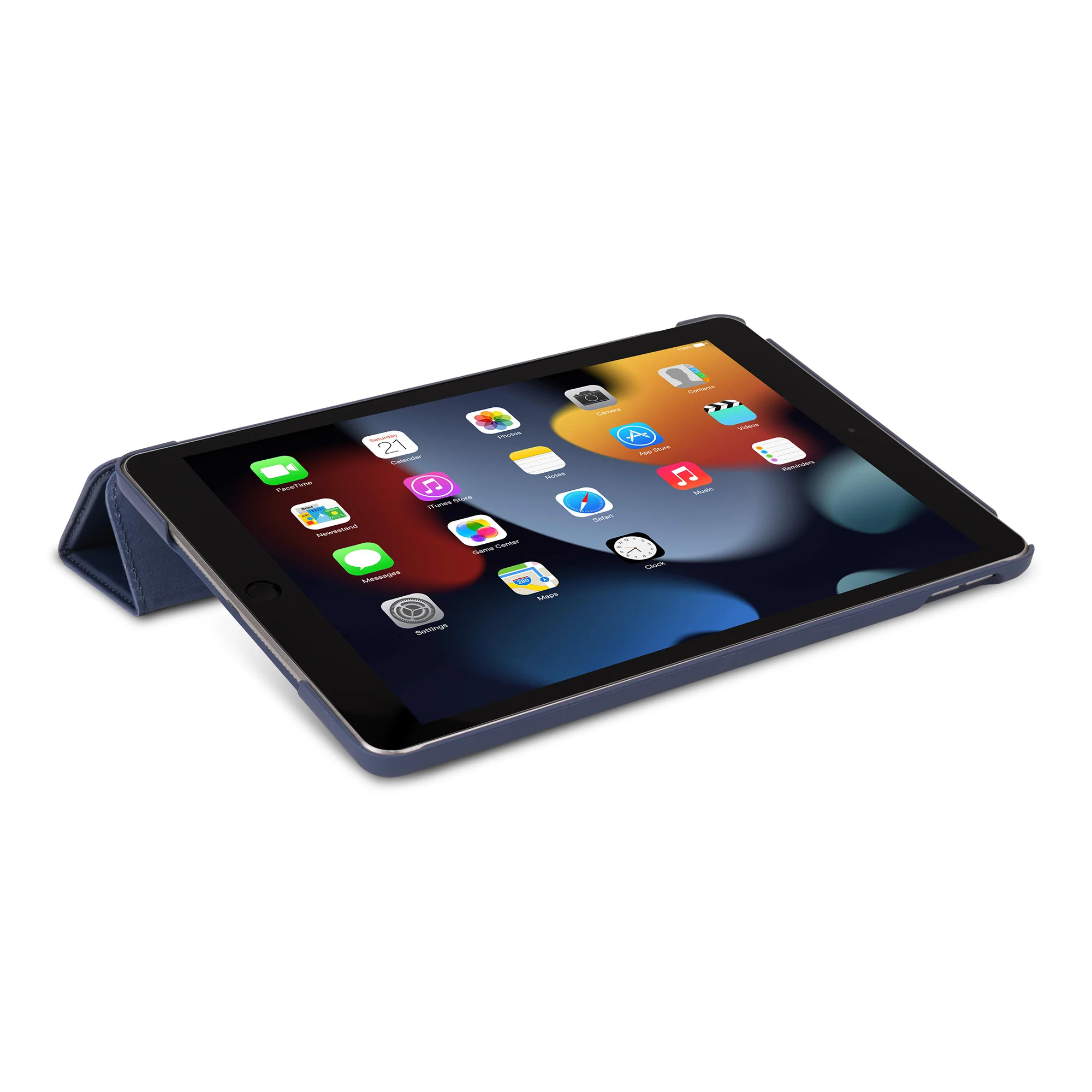 Textured Silicone Slim Cover | Navy Peony | iPad 10th & 11th gen | D24IPA109SC1NE - Image 7